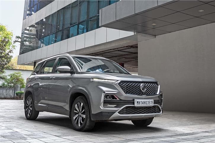 MG Hector front