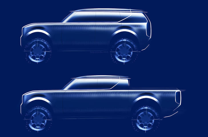 Volkswagen Scout EV SUV and pick up truck