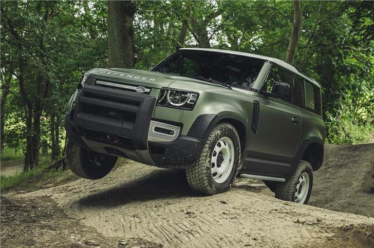Land Rover Defender India.