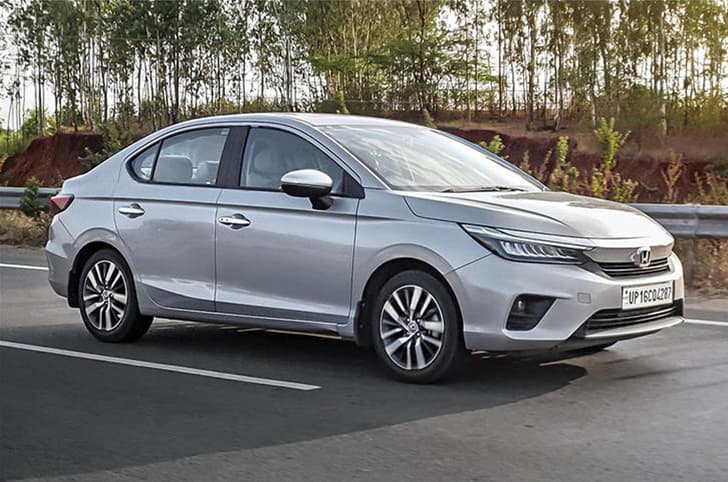 Honda City front quarter