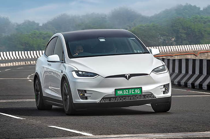 Tesla Model X front