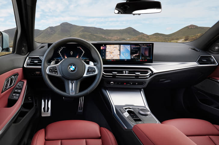 BMW 3 Series facelift interior