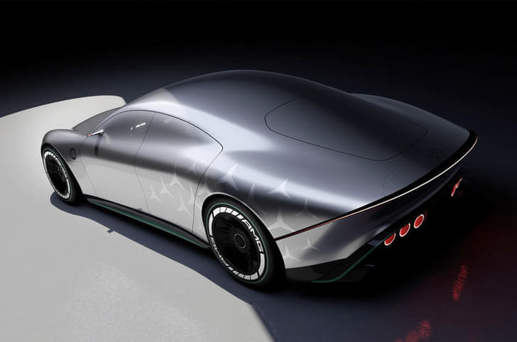 Mercedes Benz Vision AMG rear quarter panel