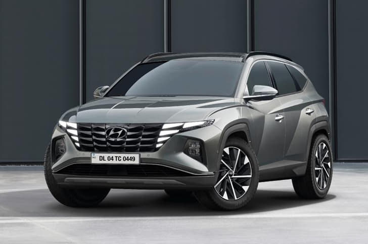 2022 Hyundai Tucson front quarter 