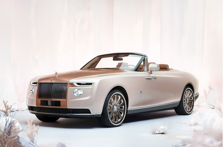 Rolls Royce Boat Tail front quarter