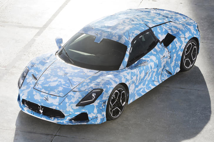 Maserati Cielo top angle