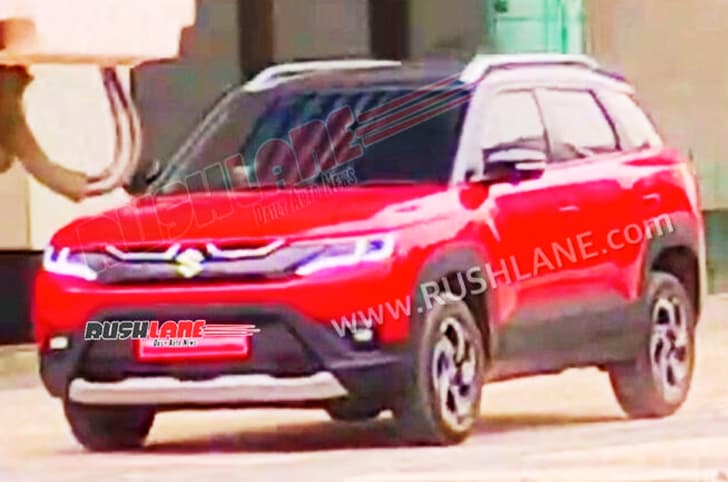 2022 Maruti Brezza front quarter