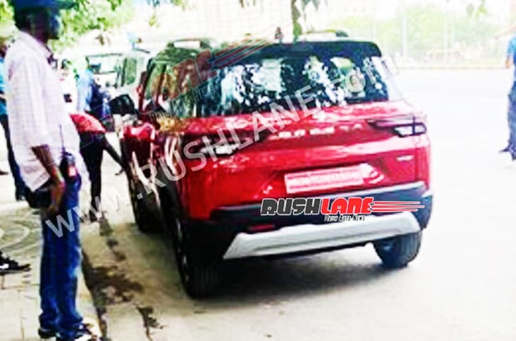 2022 Maruti Brezza rear quarter 