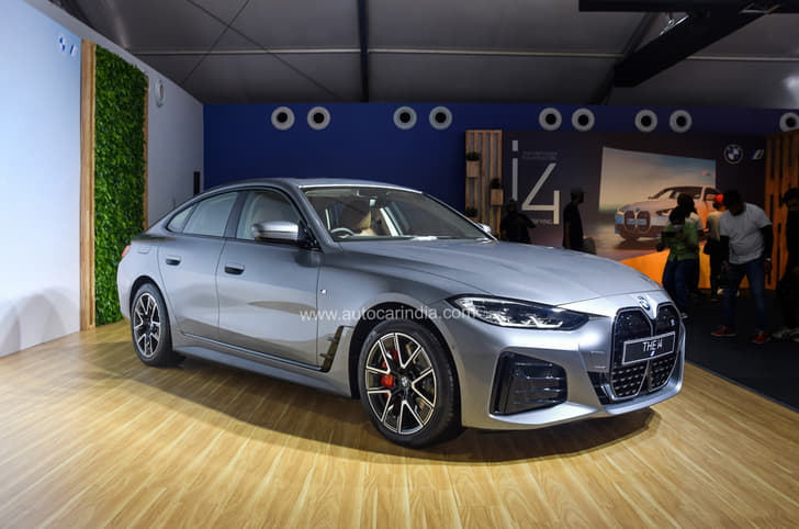 BMW i4 front quarter