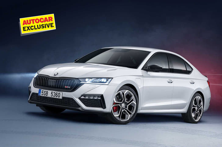 Skoda Octavia RS iV front quarter 