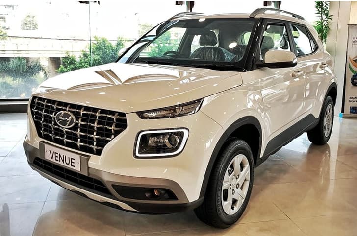 Hyundai Venue in dealership