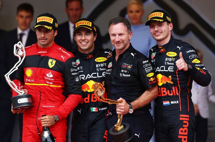 2022 Monaco GP podium