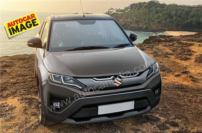 2022 Maruti Suzuki Brezza render