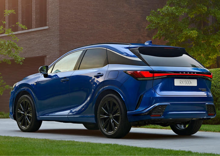 All-new Lexus RX rear quarter