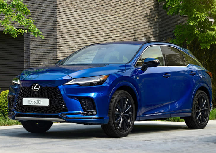 All-new Lexus RX front quarter