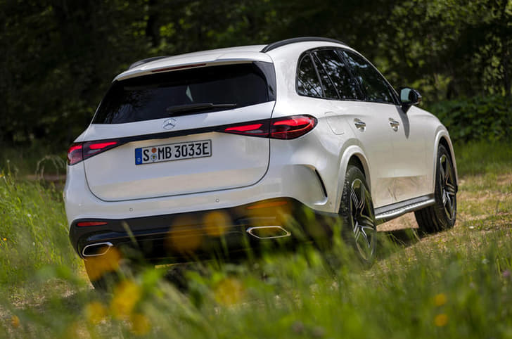 all-new Mercedes-Benz GLC rear quarter