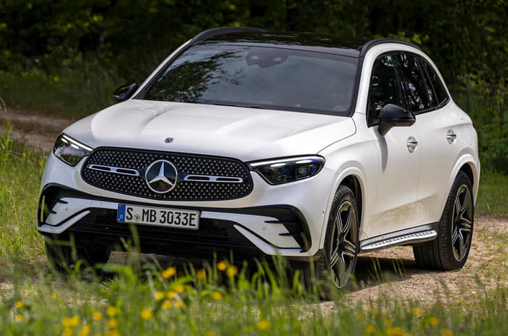all-new Mercedes-Benz GLC front quarter