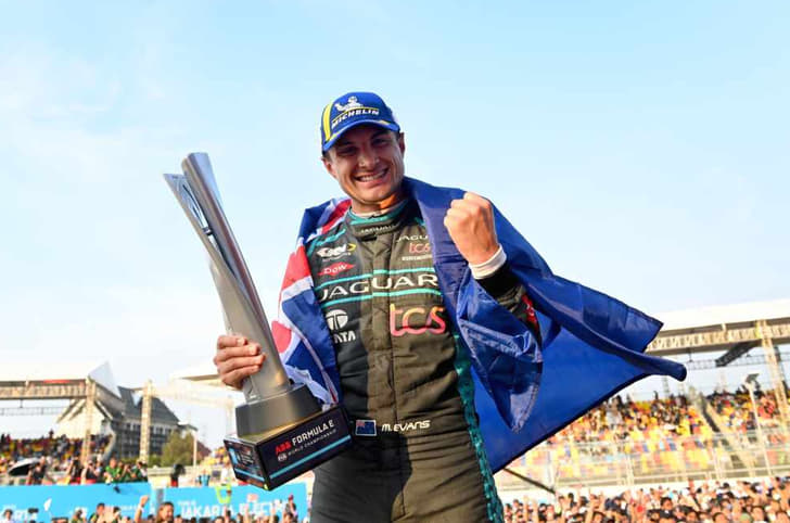 2022 Jakarta E-Prix winner Mitch Evans