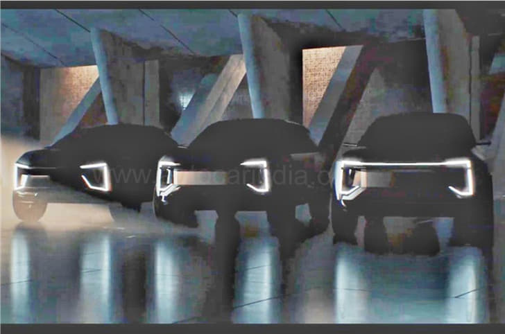 Mahindra Born EV concept teaser