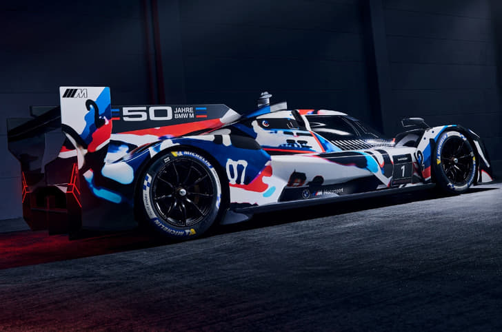 BMW M Hybrid V8 rear quarter