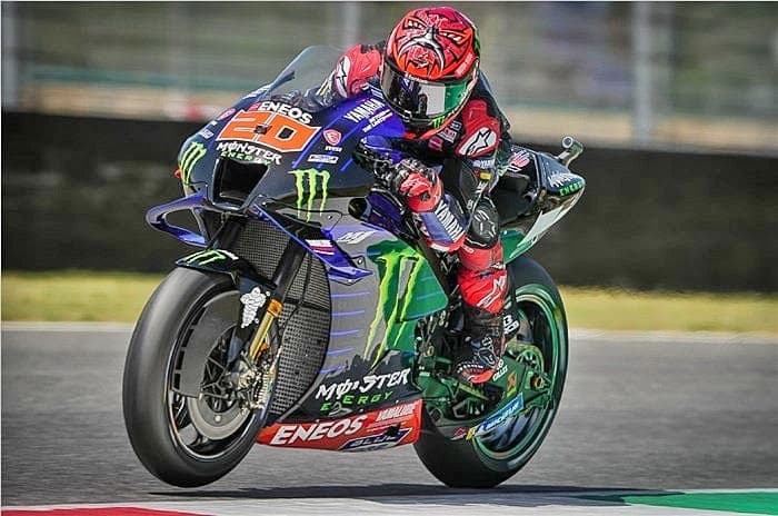 Yamaha YZR-M1 MotoGP race bike