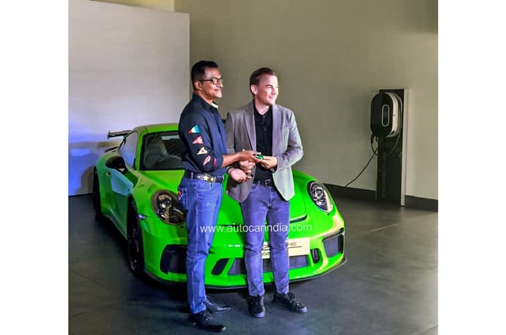 Porsche Approved Kochi 911 GT3 delivery