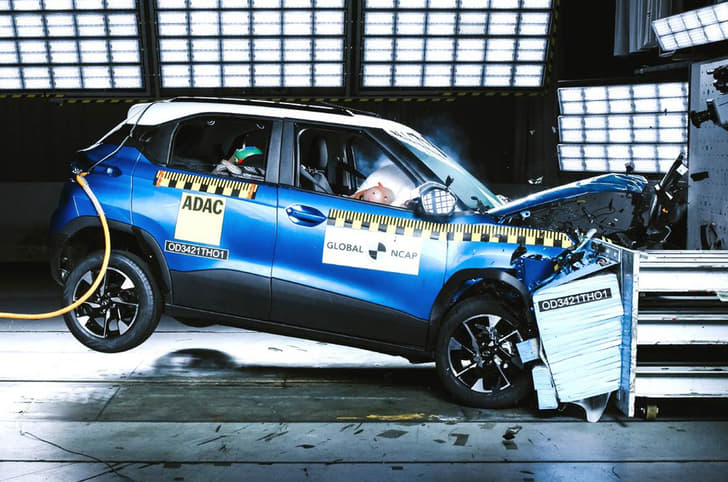 Tata Punch G-NCAP crash test