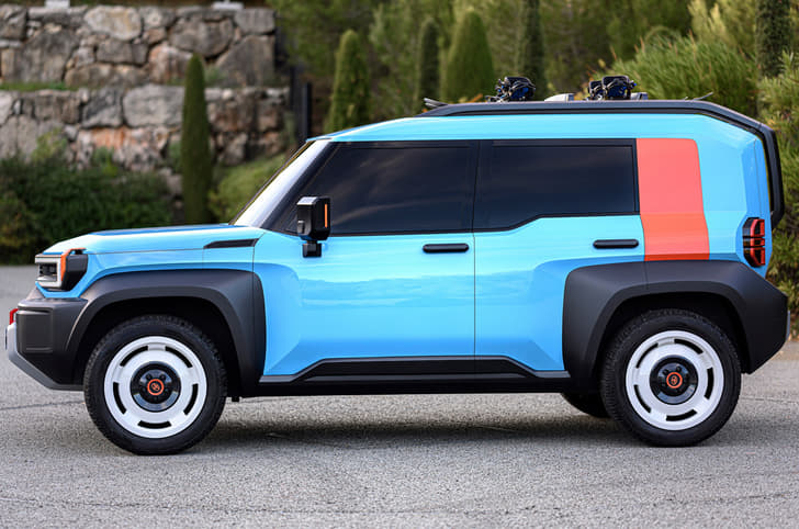 Toyota Compact Cruiser EV side profile