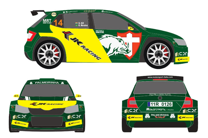Gaurav Gill Skoda Fabia R5