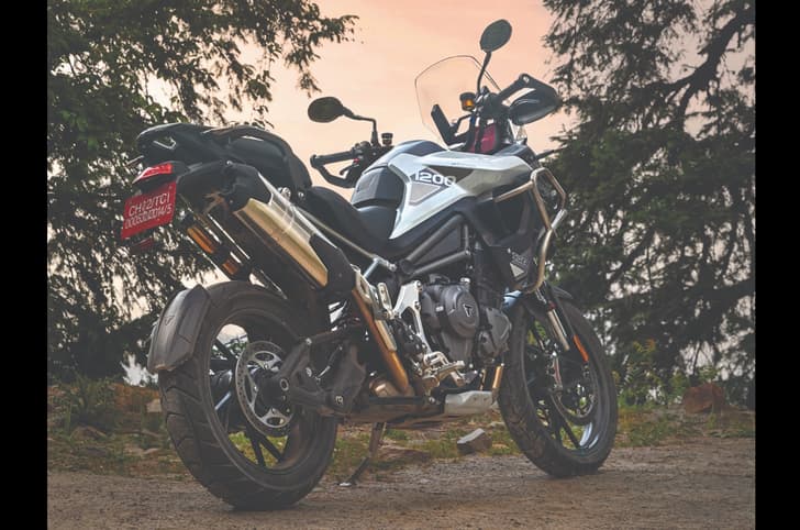 Triumph Tiger 1200 rear static image