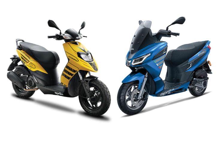 Aprilia Storm 125 and SXR 125 static image