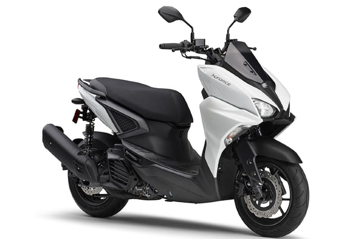 Yamaha X Force 155 front three-quarter image