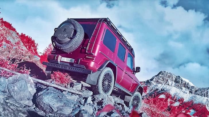 Mercedes-AMG G63 4X4 Squared rear.