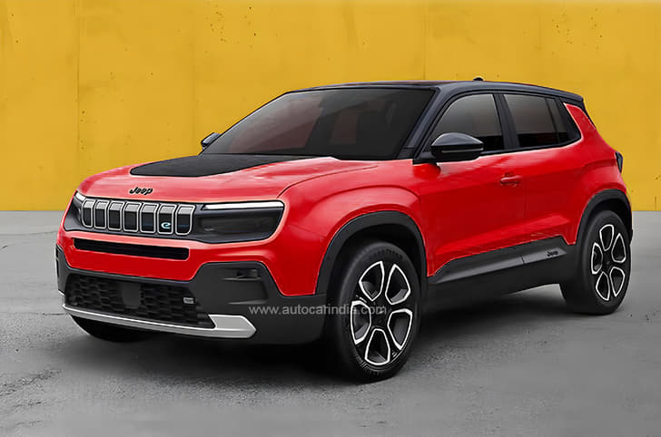 Jeep SUV front quarter