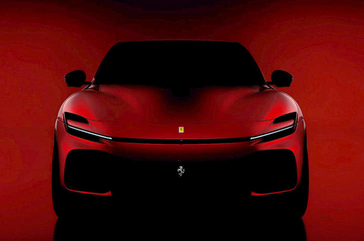 Ferrari Purosangue SUV global debut this September