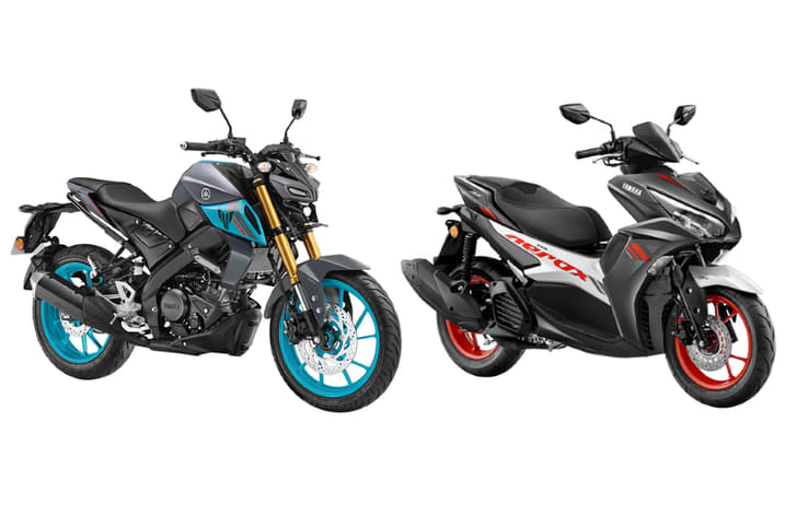 Yamaha MT-15, Aerox 155 static image