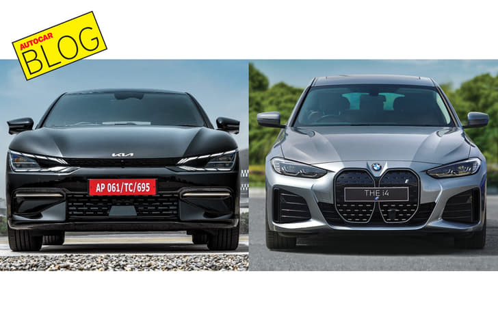 Kia EV6 and BMW i4