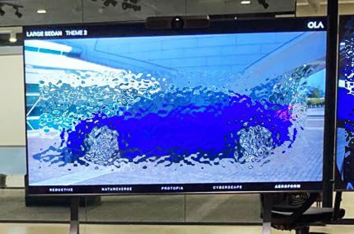 Ola electric car teaser 