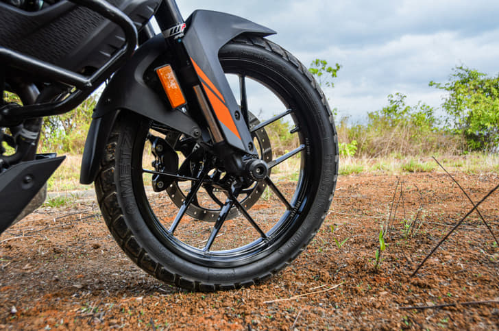 KTM 390 Adventure 19-inch wheel