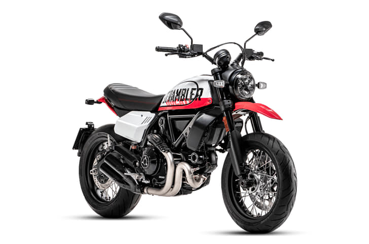 Ducati Scrambler Urban Motard front static image