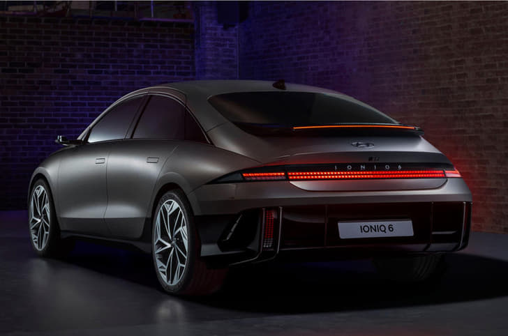 2023 Hyundai Ioniq 6 rear quarter