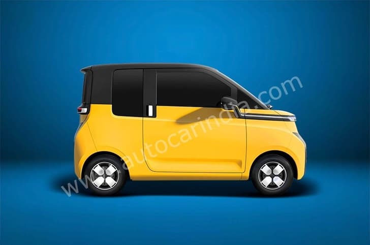MG entry-level EV side