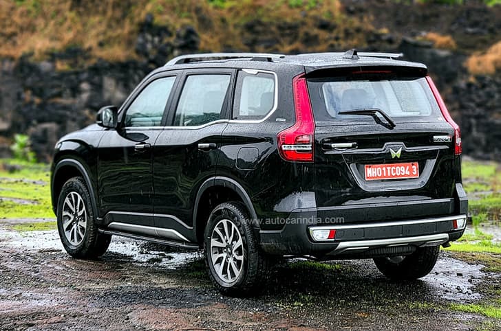2022 Mahindra Scorpio N rear quarter