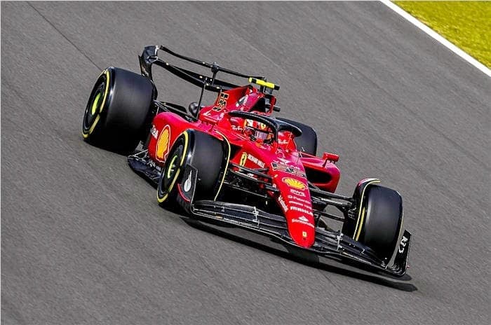 2022 F1 British GP winner Carlos Sainz
