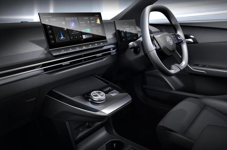 MG 4 EV interior 