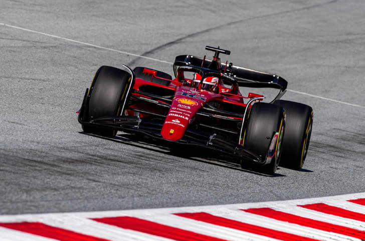 2022 F1 Austrian GP winner Charles Leclerc