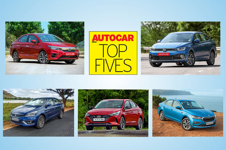 Top 5 mid-size sedans on sale in India