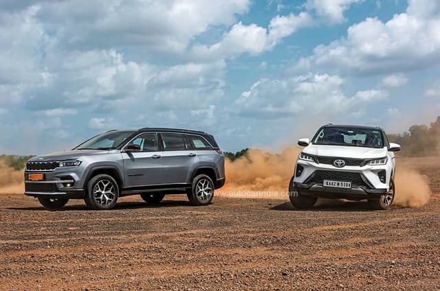 Jeep Meridian vs Toyota Fortuner comparison