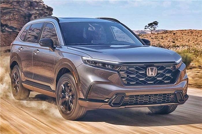 New Honda CR-V front quarter