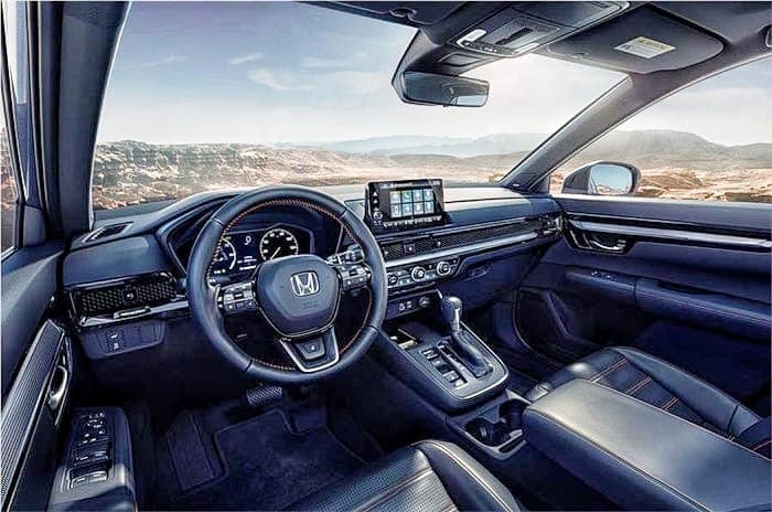 New Honda CR-V interior